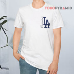 Los Angeles Dodgers 8 time World Series Champions T shirt Front