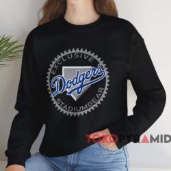 Los Angeles Dodgers Exclusive Stadium Gear Shirt Black Sweatshirt