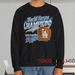 Los Angeles Dodgers Franklin Graphic Shirt Black Sweatshirt