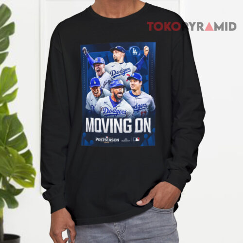 Los Angeles Dodgers Moving On 2025 Mlb Nlcs Long sleeved Los Angeles Dodgers Moving On 2025 Mlb Nlcs Long sleeved