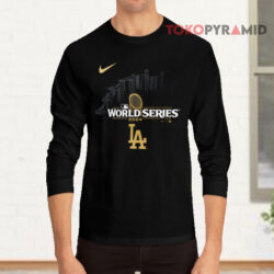 Los Angeles Dodgers Nike 2024 World Series Trophy Shirt 3 Los Angeles Dodgers Nike 2024 World Series Trophy Long sleeved