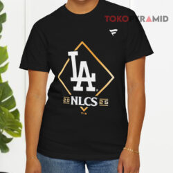 Los Angeles Dodgers Nlcs 2025 National League Division Series Champions Black T shirt