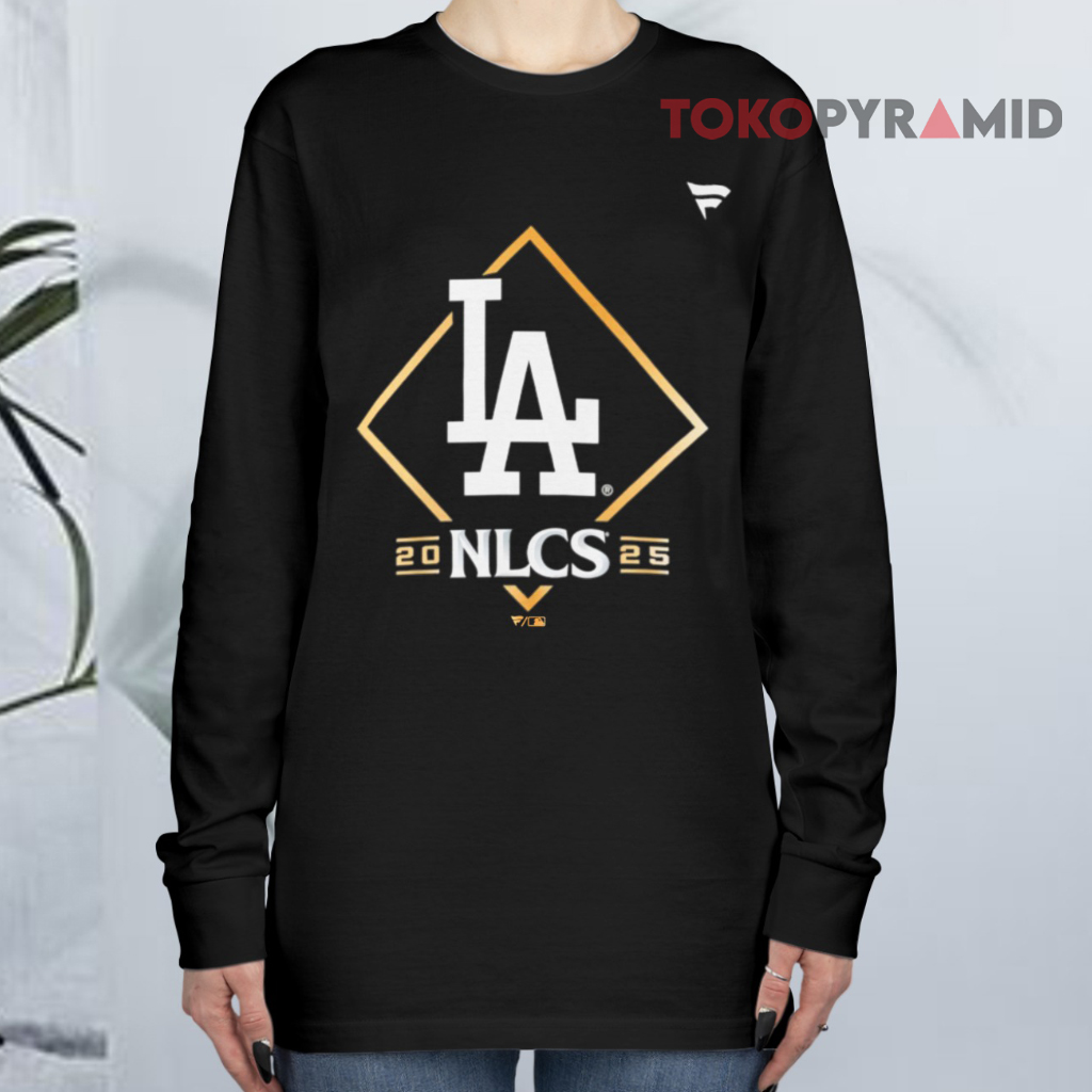 Los Angeles Dodgers Nlcs 2025 National League Division Series Champions Long sleeved Los Angeles Dodgers Nlcs 2025 National League Division Series Champions Long sleeved