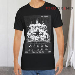 Los Angeles Dodgers Nlcs They Not Like Us 2024 Black T shirt