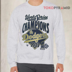 Los Angeles Dodgers We Rule October 2025 World Series Champions Shirt 4 Los Angeles Dodgers We Rule October 2025 World Series Champions Sweatshirt Front