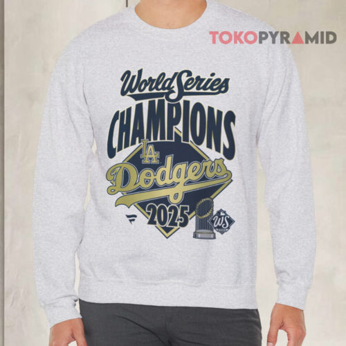 Los Angeles Dodgers We Rule October 2025 World Series Champions Sweatshirt Front Los Angeles Dodgers We Rule October 2025 World Series Champions Sweatshirt Front