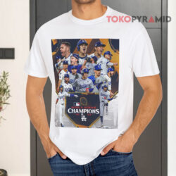 Los Angeles Dodgers World Series Champions 2024 Poster White T shirt