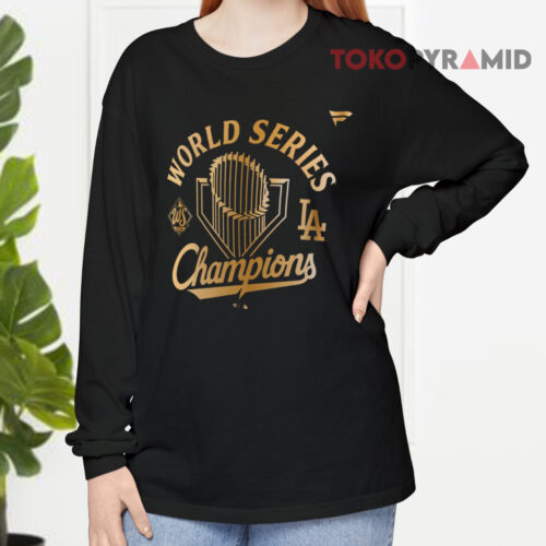 Los Angeles Dodgers World Series Champions 2025 Long sleeved Los Angeles Dodgers World Series Champions 2025 Long sleeved