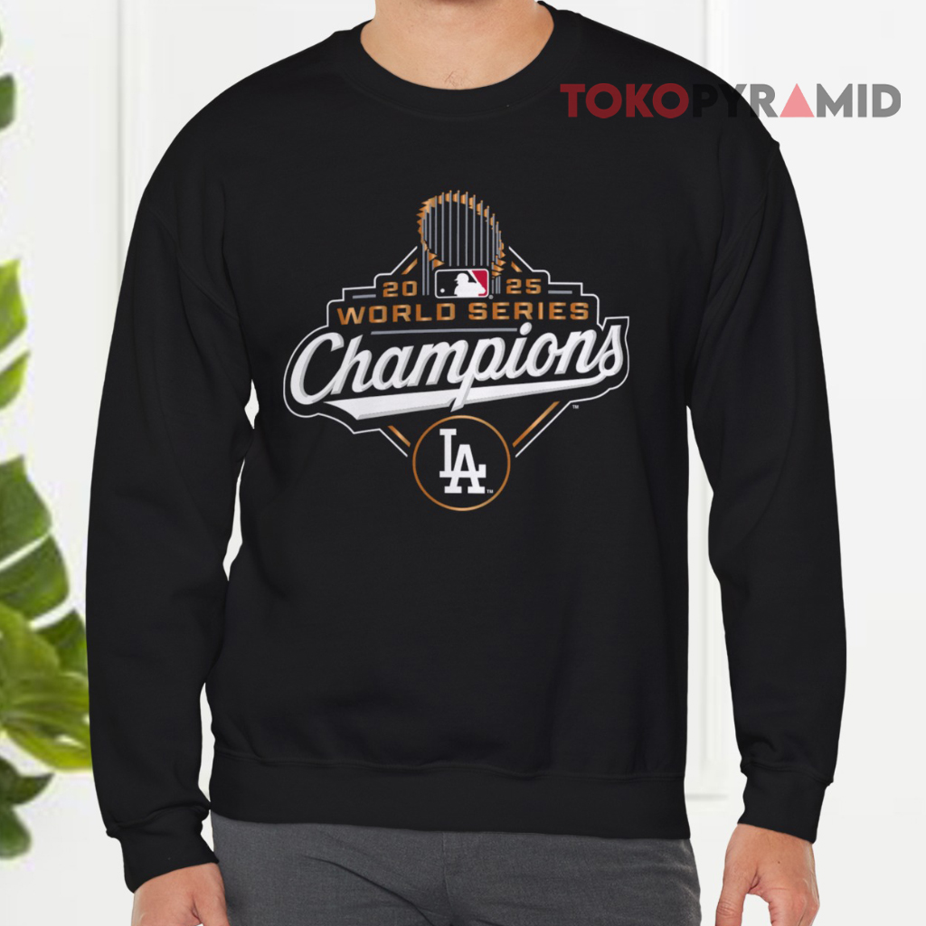 Los Angeles Dodgers Yoshinobu Yamamoto 2025 World Series Champions Sweatshirt Front Los Angeles Dodgers Yoshinobu Yamamoto 2025 World Series Champions Sweatshirt Front
