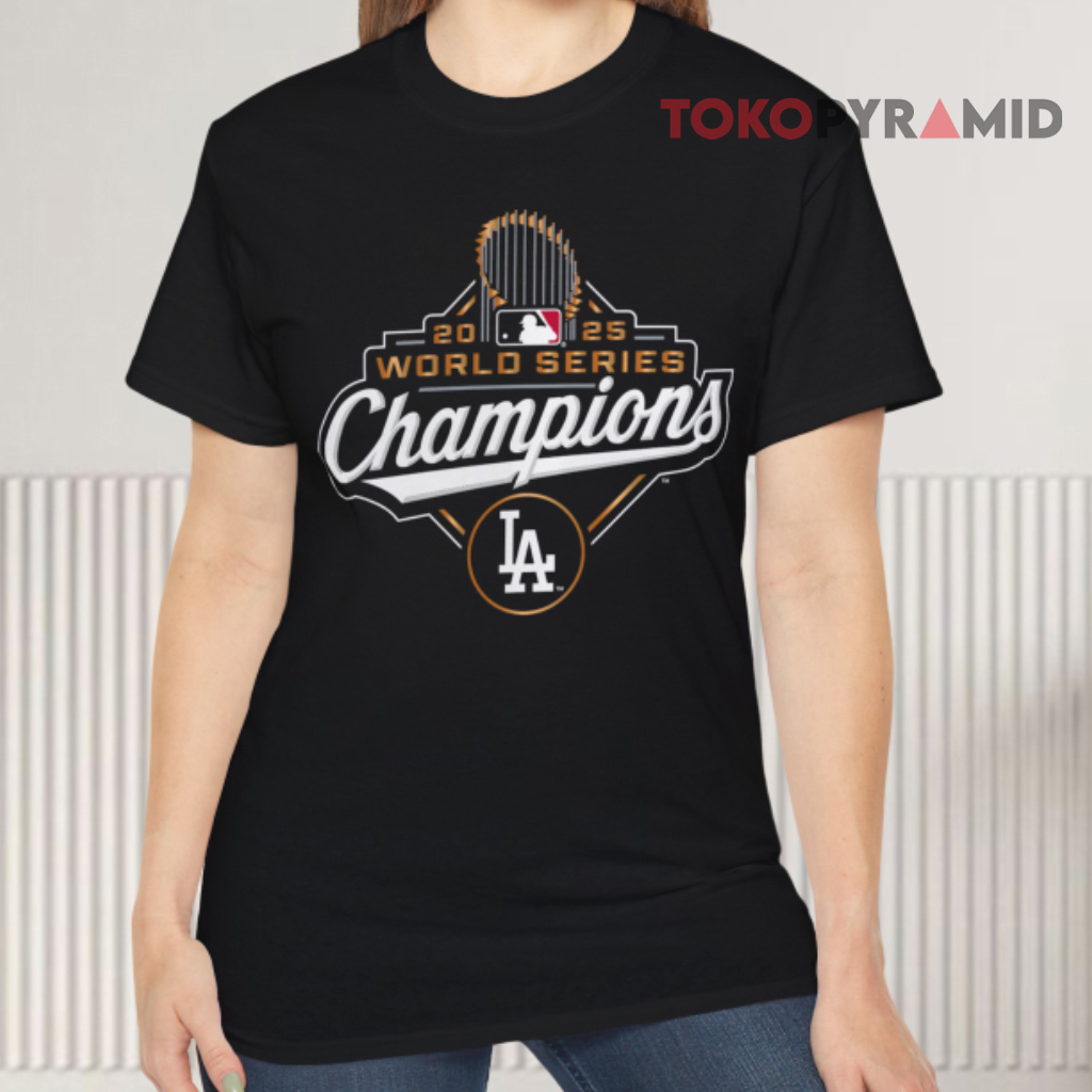 Los Angeles Dodgers Yoshinobu Yamamoto 2025 World Series Champions T shirt Front Los Angeles Dodgers Yoshinobu Yamamoto 2025 World Series Champions T shirt Front