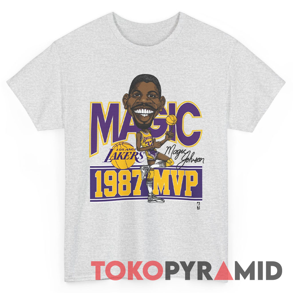 Los Angeles Lakers Magic Johnson 1987 MVP Shirt Los Angeles Lakers Magic Johnson 1987 MVP Shirt