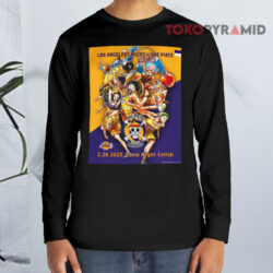 Los Angeles Lakers X One Piece Game Night Collab Long sleeved
