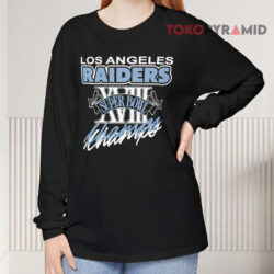 Los Angeles Raiders Super Bowl Xviii Champions Long sleeved