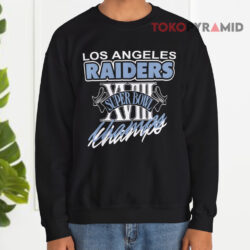 Los Angeles Raiders Super Bowl Xviii Champions Sweatshirt