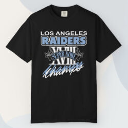 Los Angeles Raiders Super Bowl Xviii Champions T shirt