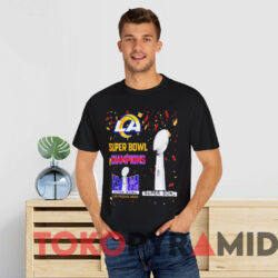 Los Angeles Rams Super Sunday Champions LVIII Las Vegas 2024 Shirt 1 Los Angeles Rams Super Bowl Champions Lviii Las Vegas 2024 Shirt Black T shirt