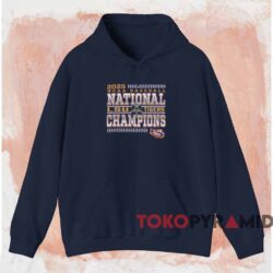 LSU Tigers 2025 NCAA National Champions Jersey Shirt 2 Lsu Tigers 2025 Ncaa National Champions Jersey Shirt Navy Hoodie
