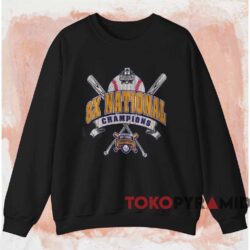 LSU Tigers Eight-Time NCAA Baseball National Champions Shirt 4 Lsu Tigers Eight time Ncaa Baseball National Champions Shirt Black Sweatshirt