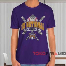 Lsu Tigers Eight time Ncaa Baseball National Champions Shirt Purple T shirt