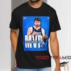 Luka Doncic Mvp Dallas Mavericks 2024 Western Conference Finals Shirt Black T shirt