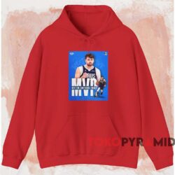 Luka Doncic Mvp Dallas Mavericks 2024 Western Conference Finals Shirt Red Hoodie