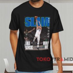 Luka Doncic The Cover Of Slam 250 Shirt Black T shirt