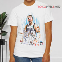 Luka Doncic White T shirt