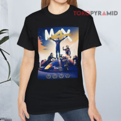 M4x Verstappen 2024 Red Bull Racing Poster Black T shirt