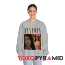 Maddy Perez From Europhia Unique 90's Vintage Style 3 Maddy Perez From Europhia Unique 90s Vintage Style Woman Grey Sweatshirt