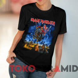 Maiden England 2014 Tour Iron Maiden T-shirt 2 Maiden England 2014 Tour Iron Maiden T shirt Black T shirt