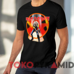 Maiden Japan Iron Maiden T shirt Black T shirt