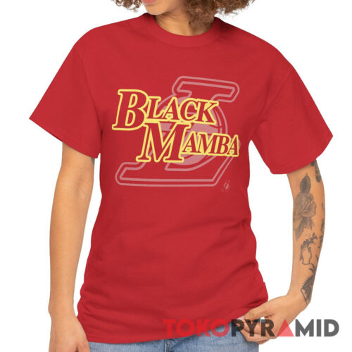 Majestic Los Angeles Lakers Kobe Bryant Black Mamba Tee Shirt