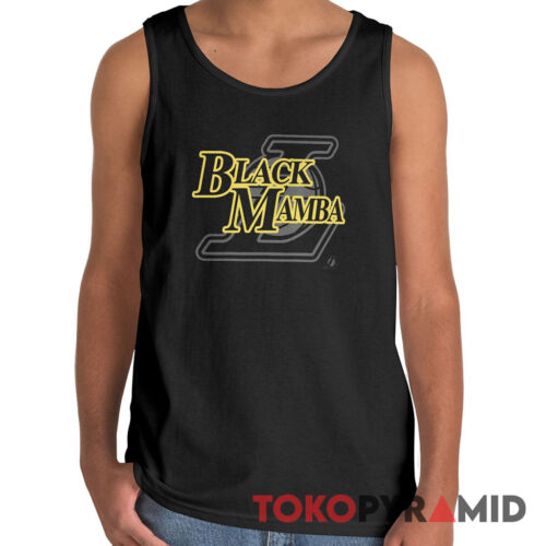 Majestic Los Angeles Lakers Kobe Bryant Black Mamba Tee Tank Top