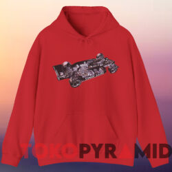 March 84C 1984 Cutaway IndyCar Shirt 3 March 84c 1984 Cutaway Indycar Shirt Red Hoodie