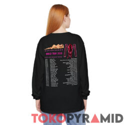 Mariah Carey Caution World Tour 2019 Shirt 2 sided Back Long Sleeve
