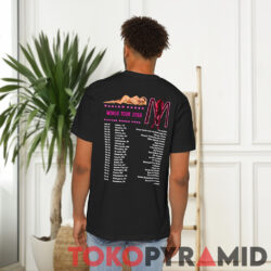 Mariah Carey Caution World Tour 2019 Shirt 2 sided Back T shirt