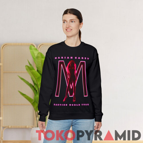 Mariah Carey Caution World Tour 2019 Shirt 2 sided Sweatshirt Mariah Carey Caution World Tour 2019 Shirt 2 sided Sweatshirt