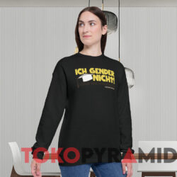Mario Barth Shirt Ich Gender Nicht T shirt Black Sweatshirt