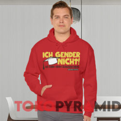 Mario Barth Shirt Ich Gender Nicht T shirt Red Hoodie