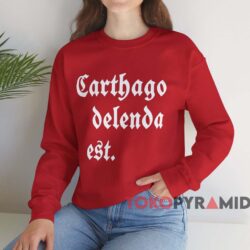 Mark Zuckerberg Carthago Delenda Est Shirt 3 Mark Zuckerberg Carthago Delenda Est Shirt Red Sweatshirt