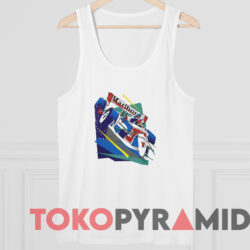 Marlboro Indy Racing Car Graphic Shirt 4 Marlboro Indy Racing Car Graphic Shirt White TankTop