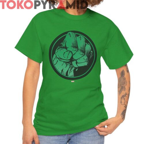 Marvel Avengers Hulk Fist Logo Shirt Marvel Avengers Hulk Fist Logo Shirt