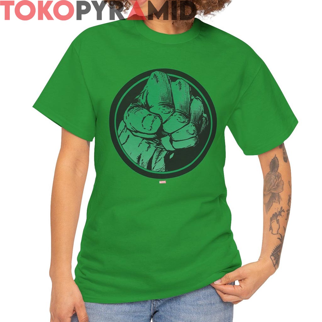 Marvel Avengers Hulk Fist Logo Shirt Marvel Avengers Hulk Fist Logo Shirt