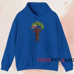 Marvel Deadpool I am Groot T-shirt 2 Marvel Deadpool I Am Groot T shirt Blue Hoodie