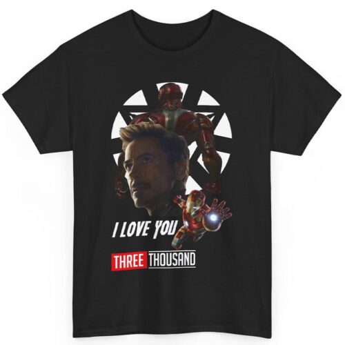 Marvel Iron Man I Love You 3000 Shirt Marvel Iron Man I Love You 3000 Shirt