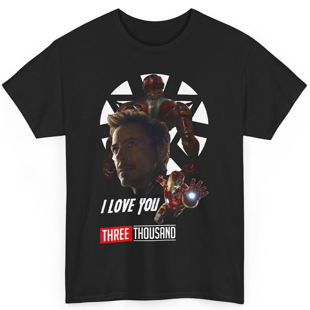 Marvel Iron Man I Love You 3000 Shirt Marvel Iron Man I Love You 3000 Shirt