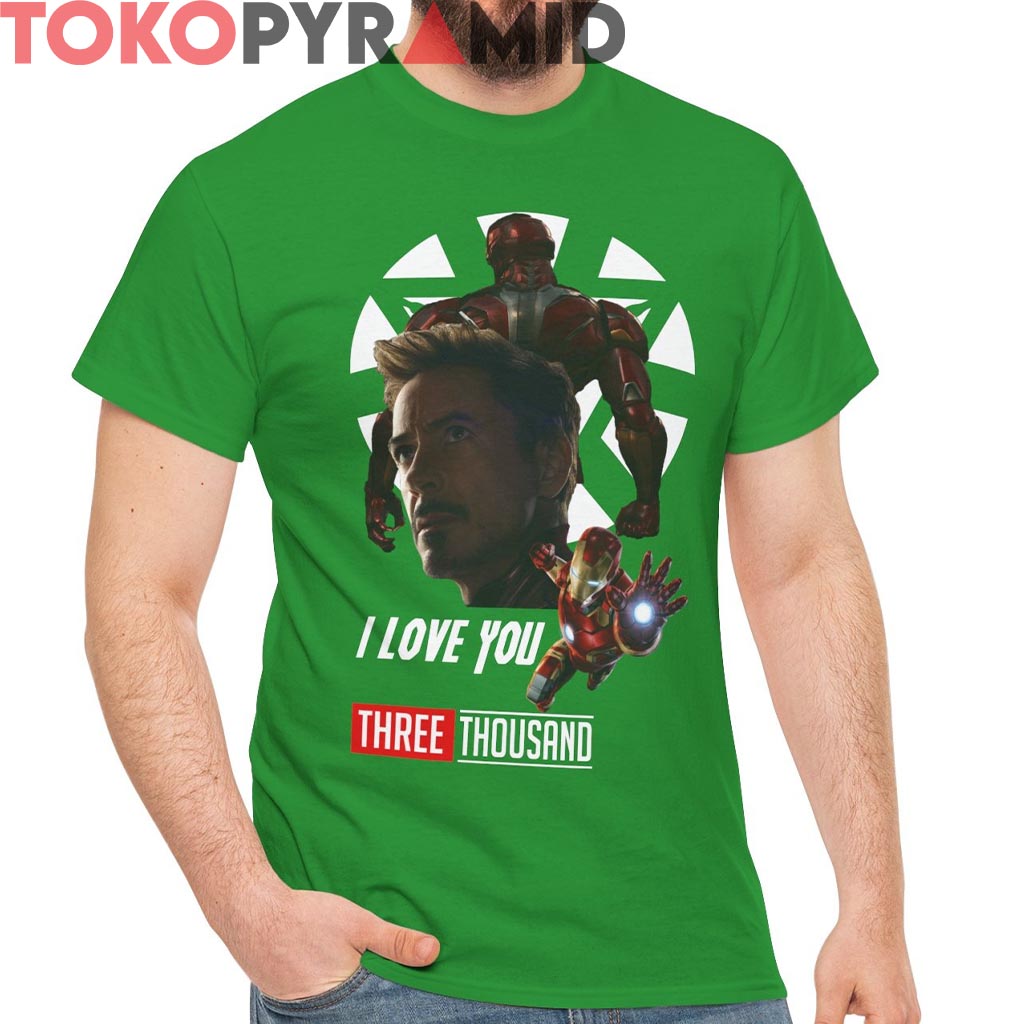 Marvel Iron Man I Love You 3000 Shirt Marvel Iron Man I Love You 3000 Shirt