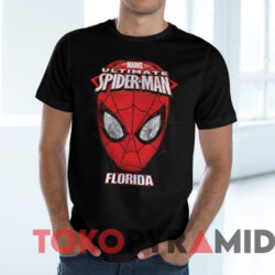 Marvel Ultimate Spider man Florida T shirt Black T shirt