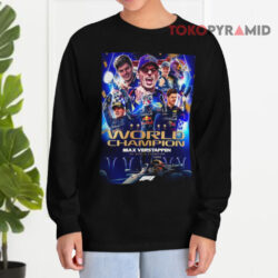 Max Verstappen 4x World Champion Poster Long sleeved