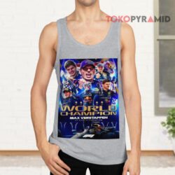 Max Verstappen 4x World Champion Poster Tank Top